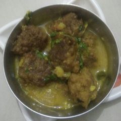 A picture of Lauki(bottle gourd) ke kofte.