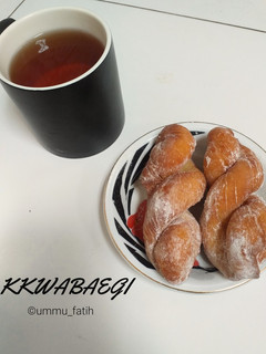 Foto resep Kkwabaegi / Twisted Korean Doughnuts
