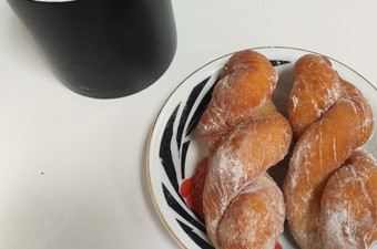 Resep Kkwabaegi / Twisted Korean Doughnuts, Lezat