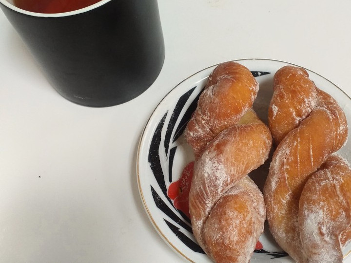 Resep Kkwabaegi / Twisted Korean Doughnuts, Lezat