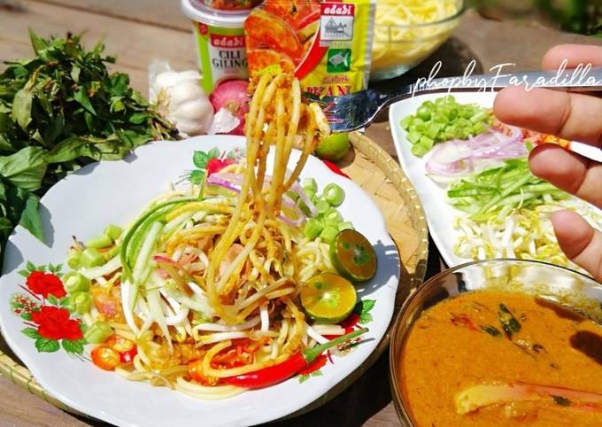 How to Prepare Appetizing Laksa Johor Hidangan Teragung