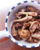 Bồ câu kho sả cho bé 12m+