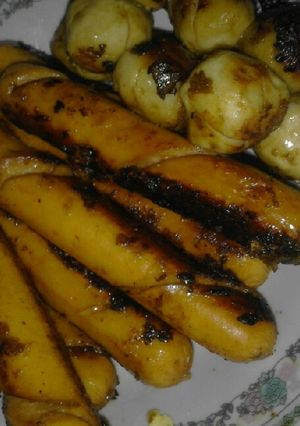 Foto resep Sosis & baso bakar