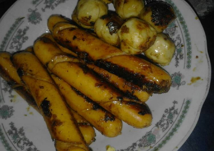 Cara meracik Sosis &amp; baso bakar yang mudah