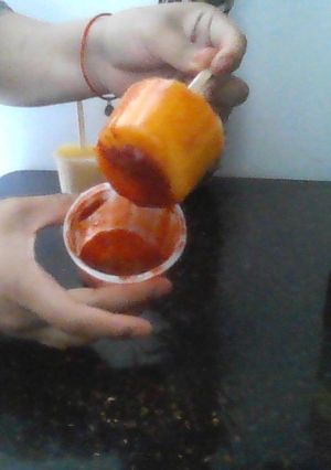 A picture of Mexican Mangoneada.