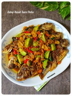 Foto resep Kakap Masak Tauco Pedas