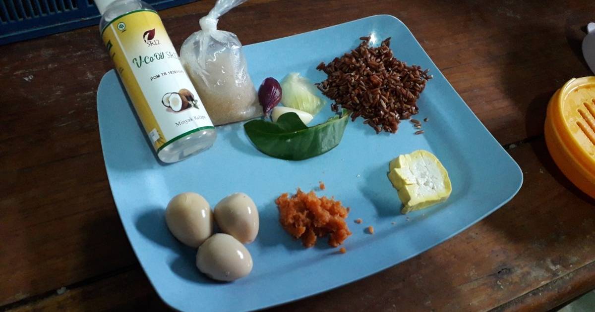 Resep MPASI 6 bulan Bubur Berah Merah Telur Puyuh oleh Risa Indriani