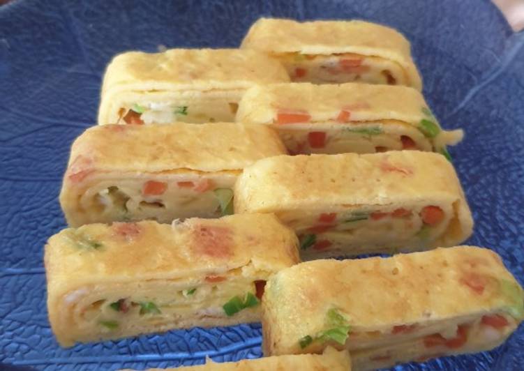 Gyeran-mari korean egg roll