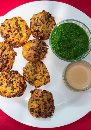 ચણા અને લીલી ડુંગળી ના વડા રેસીપી મુખ્ય ફોટો