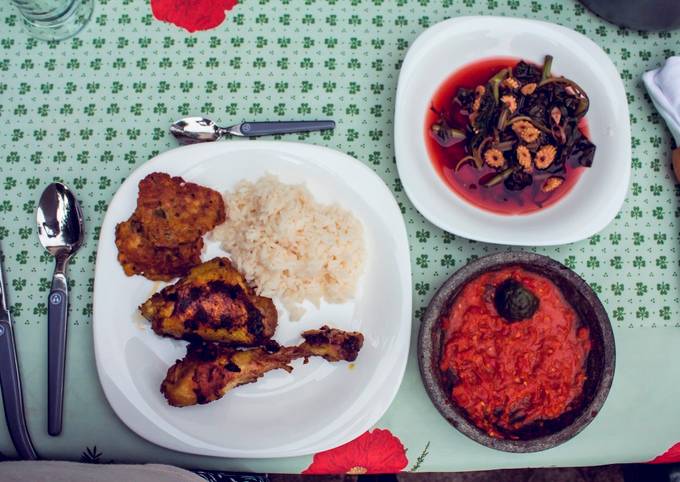 Masakan nusantara, Ayam bakar Padang