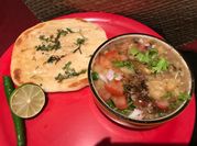 A picture of chole butter masala