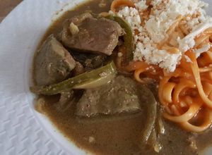 Una foto de Hígado Encebollado
