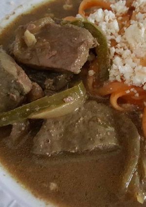Una foto de Hígado Encebollado