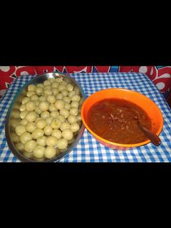 Foto resep Cilok sambal kacang