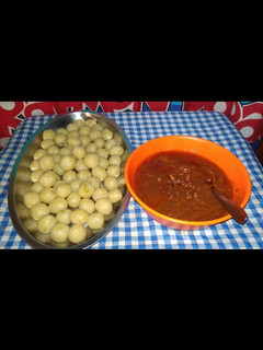 Foto resep Cilok sambal kacang