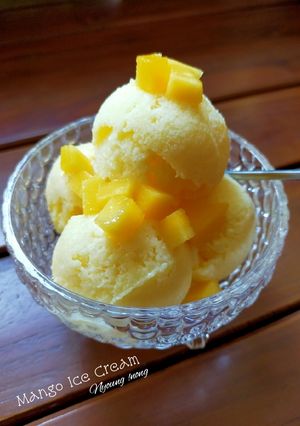 Foto resep Mango Ice Cream Simpel