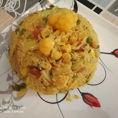 A picture of Veggies Pulao.