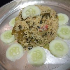Methi Matar Pulao A picture of Methi Matar Pulao.