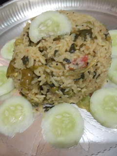 A picture of Methi Matar Pulao.