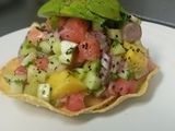 Tostada caribeña