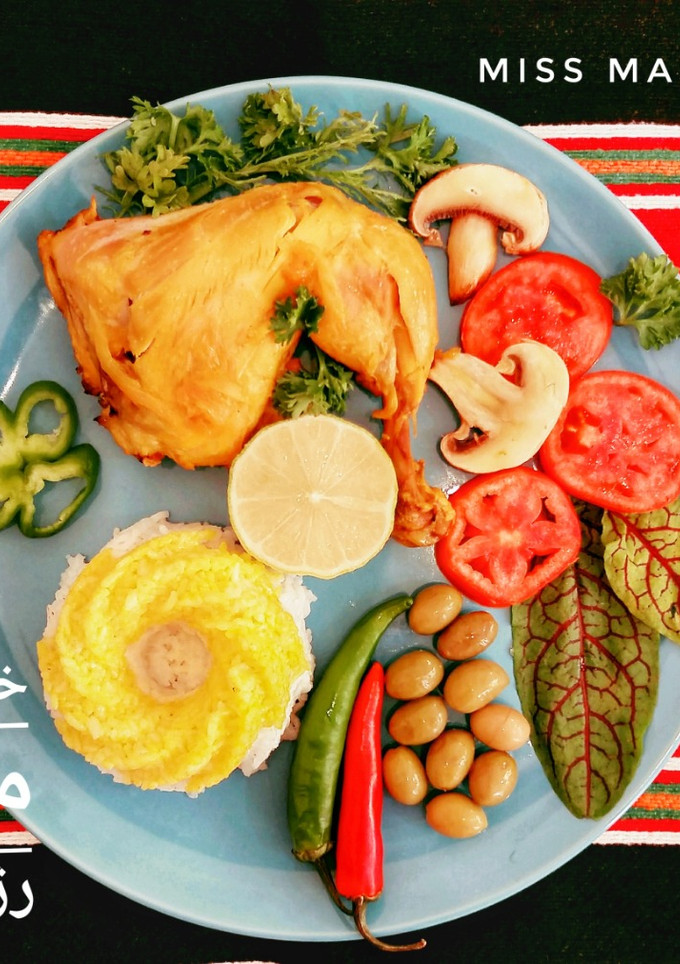 عکسی از دستور خوراک مرغ رژیمی