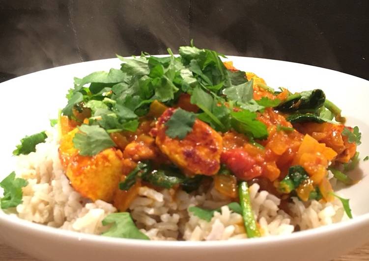 Paneer and Spinach curry