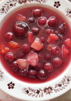 Befőttből gyümölcsleves! recept fotója