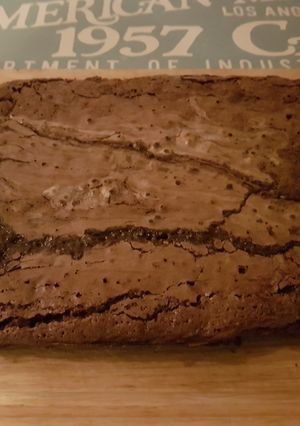 Una foto de Brownie exquisito y fácil