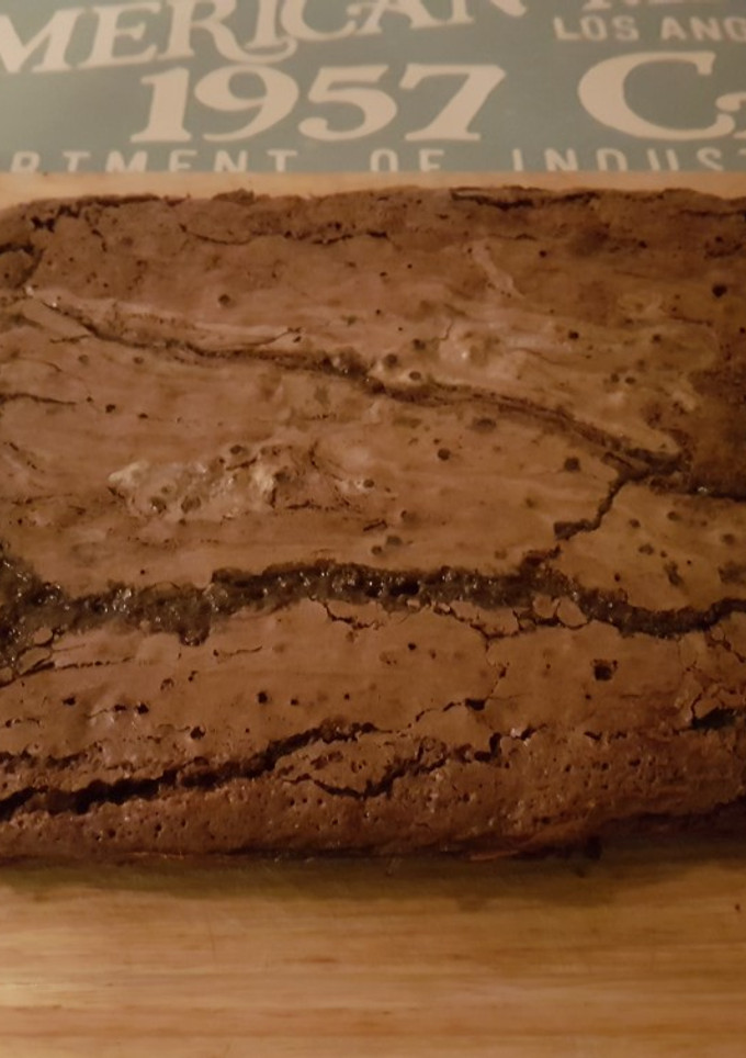 Una foto de Brownie exquisito y fácil
