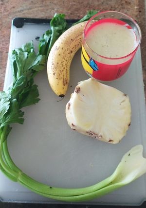 Una foto de Bebida cambur, piña y apio España