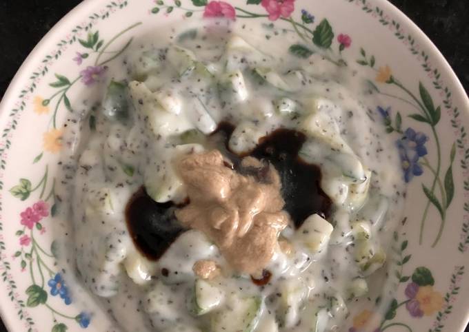 Recipe of Homemade Cucumber salad