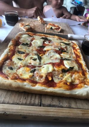 Una foto de Masa de pizza crocante y esponjosa
