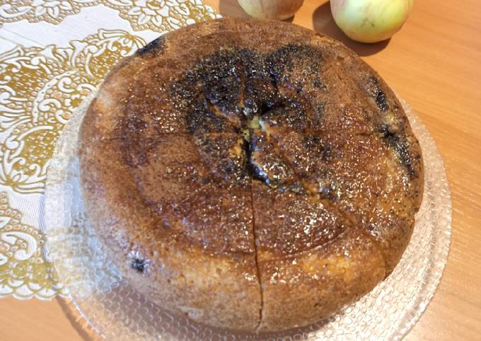 Маковый пирог в мультиварке