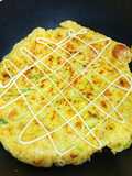 Okonomiyaki - Bánh xèo kiểu Nhật đơn giản