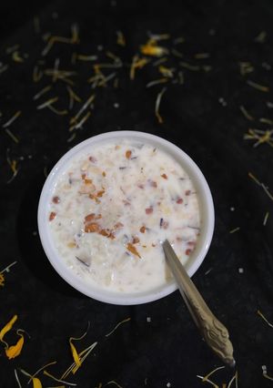 चावल की खीर (Chawal ki kheer recipe in hindi) रेसिपी मुख्य फोटो