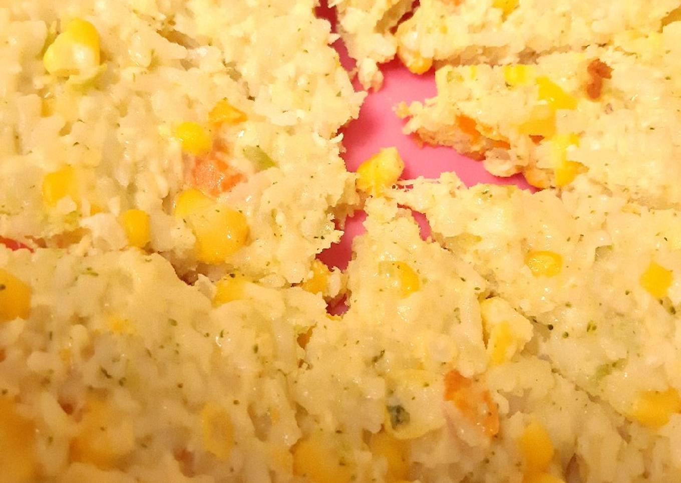 Mpasi homemade 8+ pizza nasi