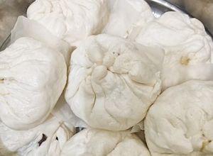 Hình của món Bánh bao nhân thịt.
