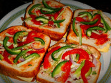 वेजिटेबल चीज़ सैंडविच (Vegetable cheese sandwich recipe in hindi)