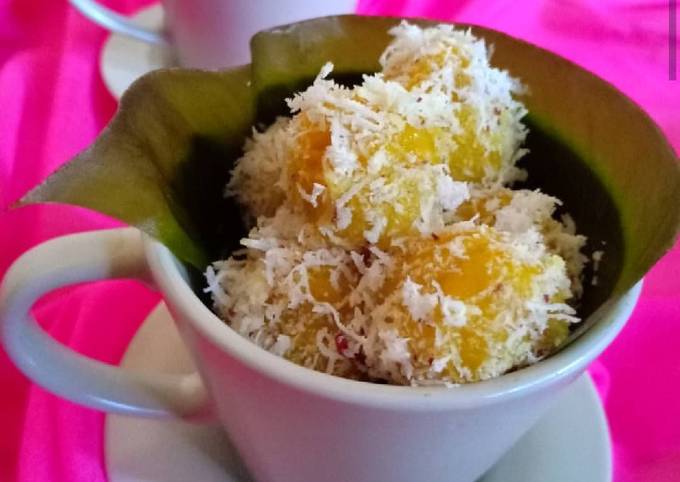 Resep: Klepon ubi kuning Murah