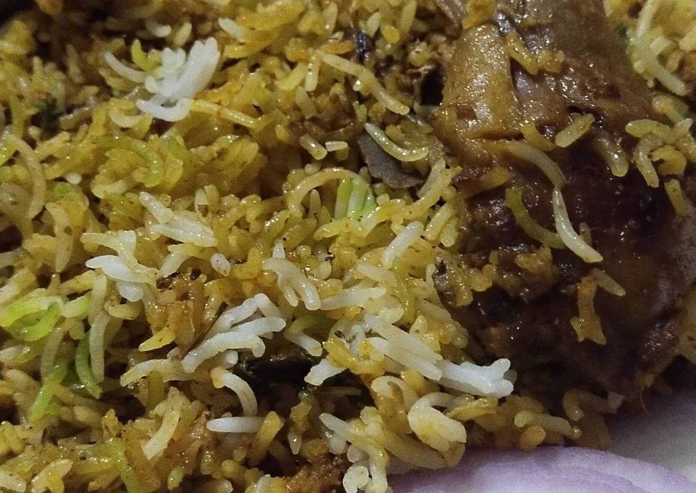 Nizami chicken biryani