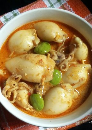 Foto resep Gulai Cumi Isi Tahu