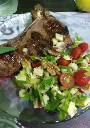 Una foto de Ensalada de apio