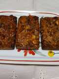 Fruit cakes (pasteles de frutas) individuales