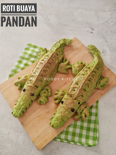 Foto resep Roti Buaya Pandan