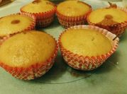 A picture of vanilla muffin