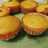 Muffins de vainilla con corazón de dulce de leche