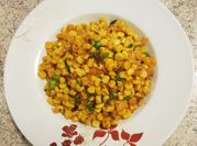 A picture of ruốc khô, bắp