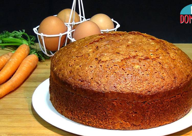 Bizcocho de zanahorias o carrot cake