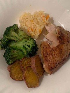 Foto de Frango na airfryer