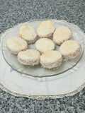 Alfajores de maicena con aceite en vez de manteca